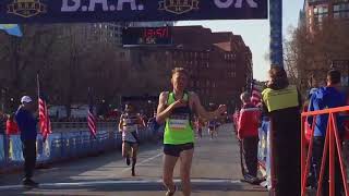 Hagos Gebrhiwet Wins BAA 5K Over Ben True amp Tommy Curtin [upl. by Kamillah]