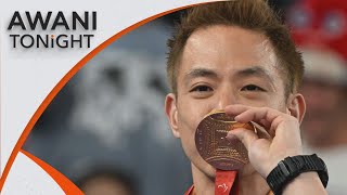 AWANI Tonight Congratulations pour in for Cheah Liek Hous paralympic gold [upl. by Enailuj]