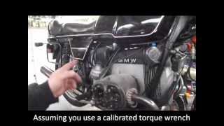 BMW Service  Airhead Valve Adjustment [upl. by Mcgurn]