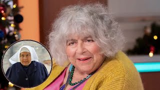 News Miriam Margolyes 83 fears she will run out of money to pay carers amid health woes and [upl. by Heindrick]