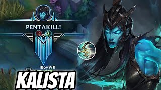 WILD RIFT ADC  THIS KALISTA ALWAYS CARRY 1V9 IN PATCH 51B PENTAKILL GAMEPLAY [upl. by Ian]