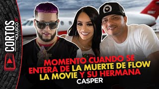 CASPER narra momento cuando se entera de la muerte de Flow La Movie y su hermana 🕊🙏🏽 [upl. by Nitsid]