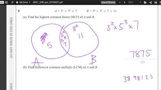 Edexcel IGCSE Maths June 2019 Paper 2HR [upl. by Razaele]