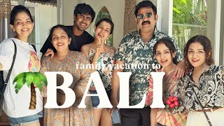 Family Trip To Bali🌴PART 1  Hansika Krishna [upl. by Mika]