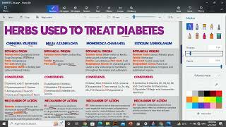 Herbs for the Treatment of Diabetes  Lecture  2  Clinical Pharmacognosy Lecture [upl. by Lynnea130]