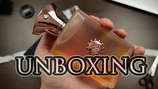 Amouage  Overture Man  Unboxing [upl. by Glynnis738]