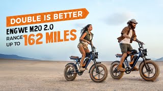 Introducing ENGWE M20 20  A Mopedstyled Ebike Offering Double Performance [upl. by Llereg]