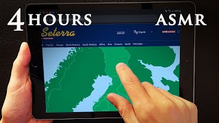 ASMR 4 hours Geography Quiz  Phone amp iPad Tapping [upl. by Franklin]