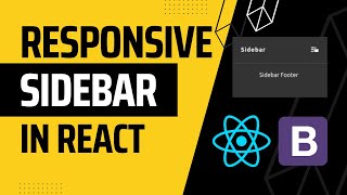 How To Create A Responsive Sidebar In React Js Using Bootstrap Tutorial Easy Method [upl. by Michaella]