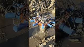 Hydraulic pile breaker concrete pile breaker [upl. by Thibaud]