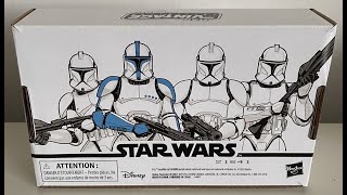 Phase 1 Clone Trooper 4Pack The Vintage Collection Attack Of The Clones HD Review [upl. by Rianna115]