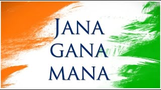 Jana Gana Mana  Marble Music ball [upl. by Enelam846]