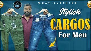 Latest Stylish Cargos For Men  What NX Clothing  Hyderabad Trendy Pants [upl. by Leahplar]