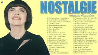 NOSTALGIE CHANSONS FRANÇAISES ♫🗼C Jérome Charles Aznavour Michel Sardou Mireille Mathieu Dalida [upl. by Nerrat]