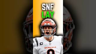 Bengals Chargers SNF LAY 🧪 Follow fantasyfootballsav playerprops nflpicks prizepickstoday [upl. by Sitoeht]