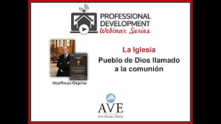 La Iglesia Pueblo de Dios llamado a la comunión Webinar [upl. by Analaj467]