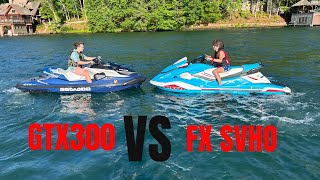 2023 FX SVHO VS 2023 GTX 300 [upl. by Fusco]