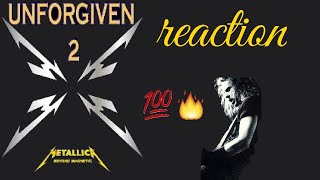 Metallica reaction unforgiven 2 lyrics  Unbelievable 🔥🔥 [upl. by Raffin]