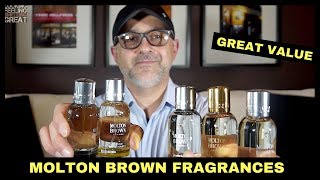 Molton Brown Fragrances First Impressions  Fragrance Review [upl. by Shirl]