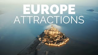 25 Top Tourist Attractions in Europe  Travel Video [upl. by Aletsirc]