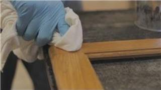 Cabinets 101  How to Repair a Scratch on a Stained Wood Kitchen Cabinet [upl. by Bergess]