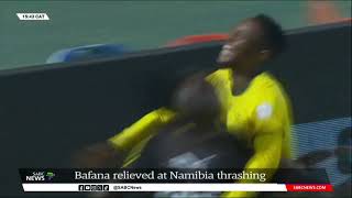 AFCON 2023 I Bafana Bafana beat Nambia 4 nil [upl. by Dranyar]