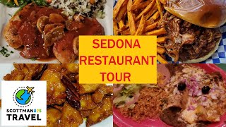 Sedona Arizona Restaurant Tour  Scottman895 Travel Delights [upl. by Brocklin]