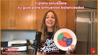 El plato saludable tu guía para almuerzos balanceados [upl. by Onitrof375]