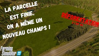 on a fini la parcelle et on fait un nouveau champs déforestation ep45 [upl. by Ablem]