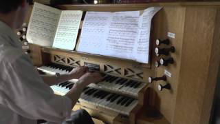 Rushworth and Dreaper organ Gigout Toccata [upl. by Enninaej729]