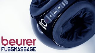 BEURER FM 90 Fußmassagegerät  SHiATSU Massage um für Füße bis GR 46  TEST  UNBOXiNG [upl. by Leima]