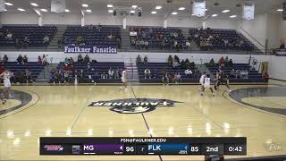 Faulkner vs Middle Georgia State Mens Basketball [upl. by Ahsirhcal]