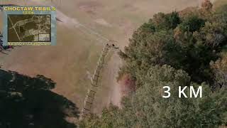 CHOCTAW TRAILS  6k Course [upl. by Ahgem]