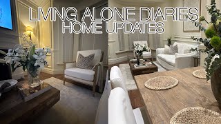 Living Alone Diaries  New Chair  Home Updates [upl. by Inoek472]