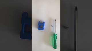 L55How to Magnetize or Demagnetize a screwdriver with a small magnetizer demagnetizer tool [upl. by Laurin]