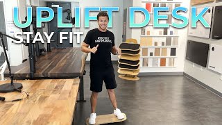 Work from Home Healthier with Uplift Desk  Stay Active While You Work [upl. by Lemyt832]