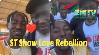 ST Gambian Dream Show Respect To Legend 🫢 Rebellion The Recaller In The Street 😱😱 [upl. by Beeck865]