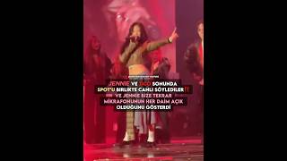 THANKS JENNİEitzy midzy keşfet keşfetteyiz spot zico jenniekim live tutartık btw [upl. by Tana]