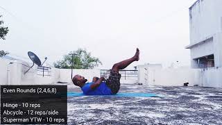 Beginner Bodyweight Training Series  Day 3 [upl. by Adarbil512]