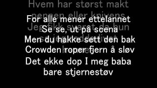 Karpe Diem  Stjerner Lyrics [upl. by Ahsikit]