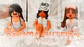 Pajama  Pyjamas Outfit Codes Compilation Berry Avenue Bloxburg amp Brookhaven RP roleplay [upl. by Sitoeht]