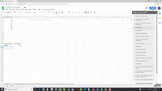 Statistics  Google Sheets  Measures of Central Tendency [upl. by Hayila]