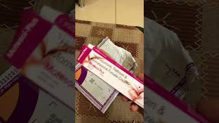 Unboxing Meesho motesol plus cream meesho unboxing onlineshooping [upl. by Linnet480]