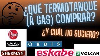 ¿QUÉ TERMOTANQUE COMPRAR EN EL 2023 CUÁL NO RECOMIENDO [upl. by Drucie]