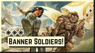 Mono White Aggro Soldiers  Foundations Standard  MTG Arena [upl. by Netnert]