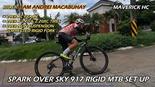 Bikecheck sa SPARK OVER SKY 917 Rigid MTB ni Rave Myco Tenero [upl. by Towroy]