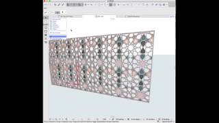 Patterns in ARCHICAD 22 curtain wall [upl. by Stempien522]