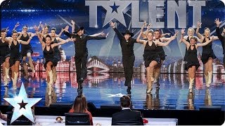 Your Big Country amp Western Hoedown  CountryVive  Britains Got Talent 2014 [upl. by Oidale170]