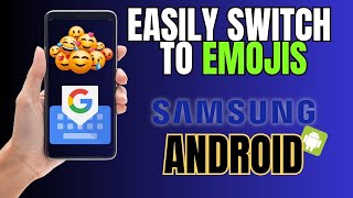 How to Enable the Emoji Switch Key on Gboard  Android or Samsung Galaxy [upl. by Borries185]