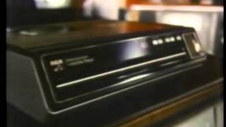 Vintage RCA SelectaVision VideoDisc Commercial [upl. by Litton]